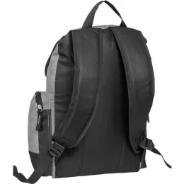Icon 16-Can Backpack Cooler Grey Black Back